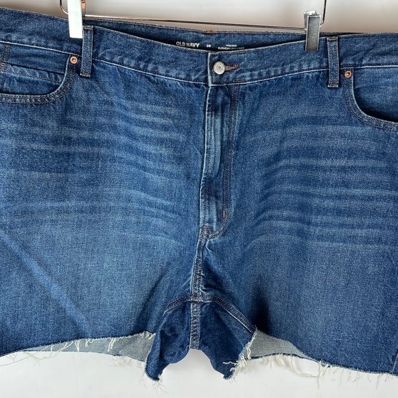 NWT: old navy High-Waisted Slouchy Straight Cut-Off Jean Shorts $35 - Picture 5 of 12